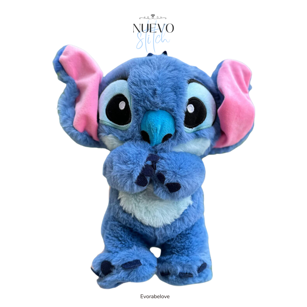 Peluche Stitch edición limitada con sistema de respiración y latidos. Perfecto para ansiedad, relajación y descanso profundo